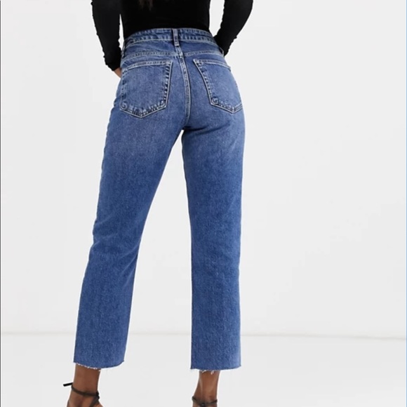 Topshop Straight Leg Jeans - Picture 2 of 7